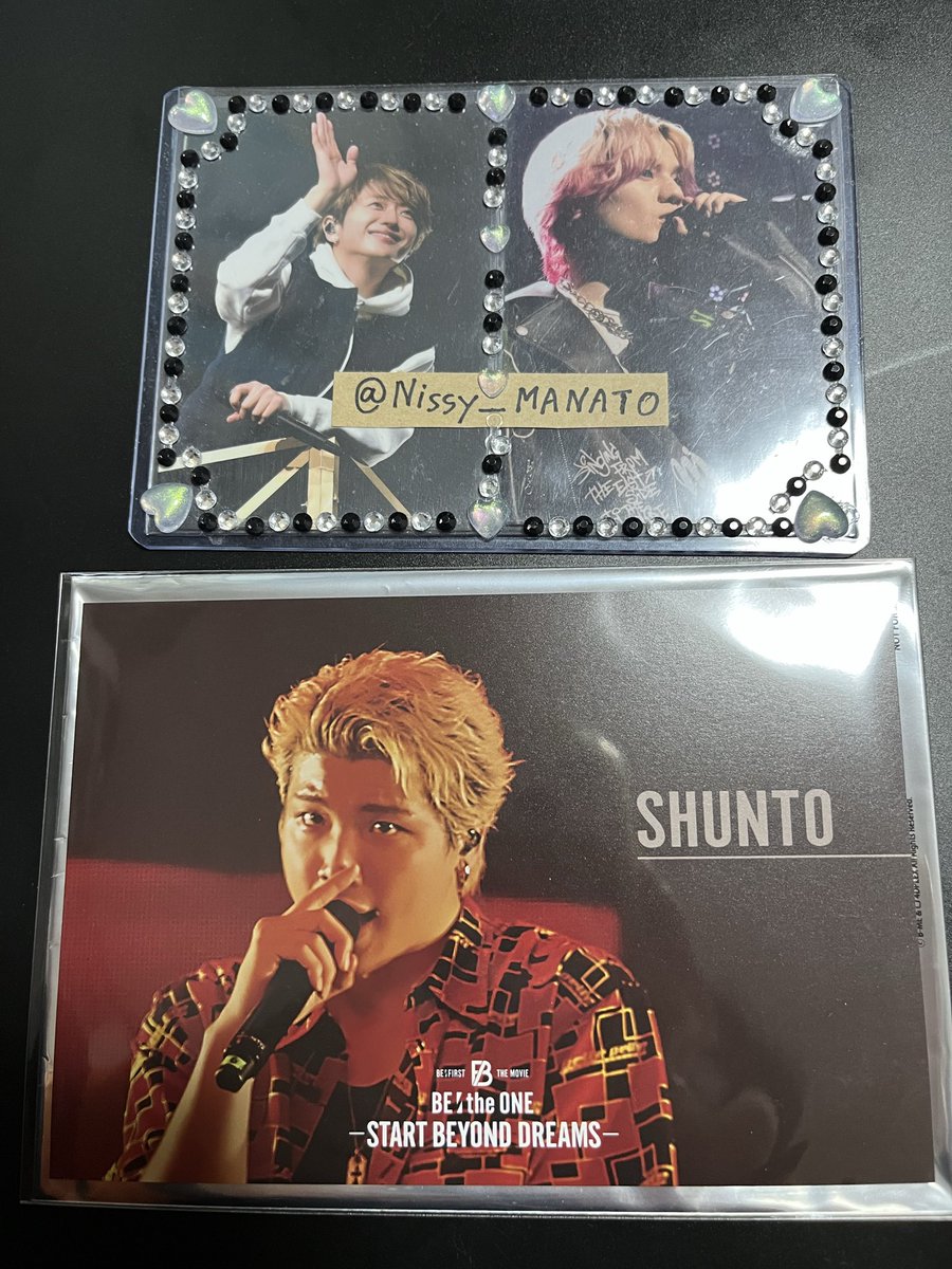交換】 BE:FIRST 映画特典第4弾 ポストカード ポスカ 譲┆シュント 求