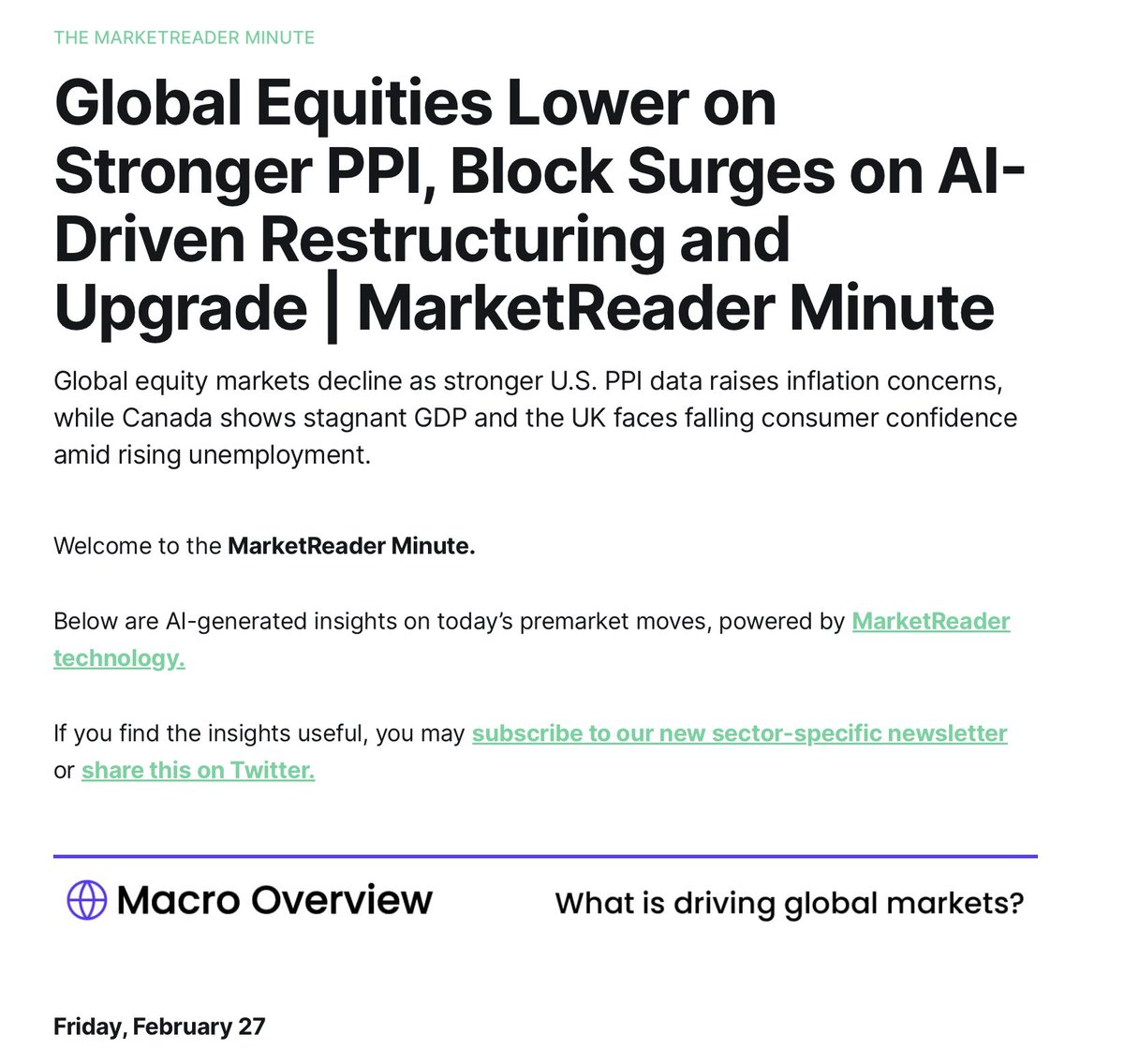 MarketReader tweet media