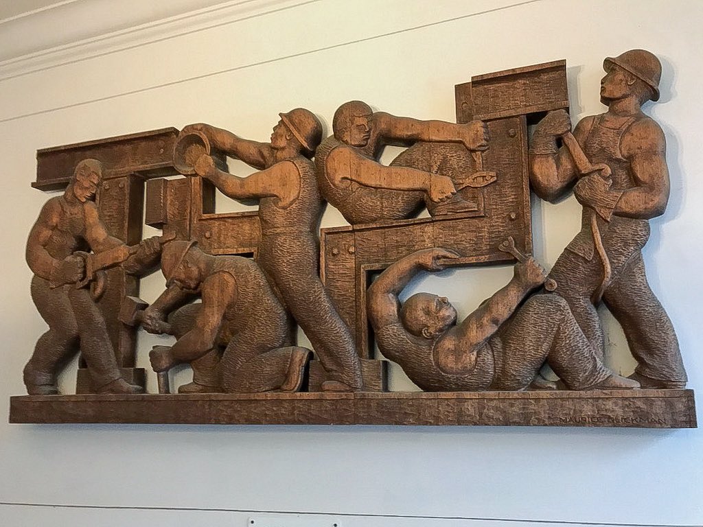 New Deal Murals tweet media