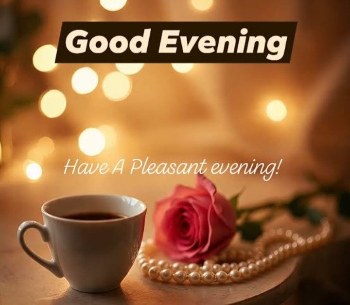 Good evening X family Have a pleasant evening!