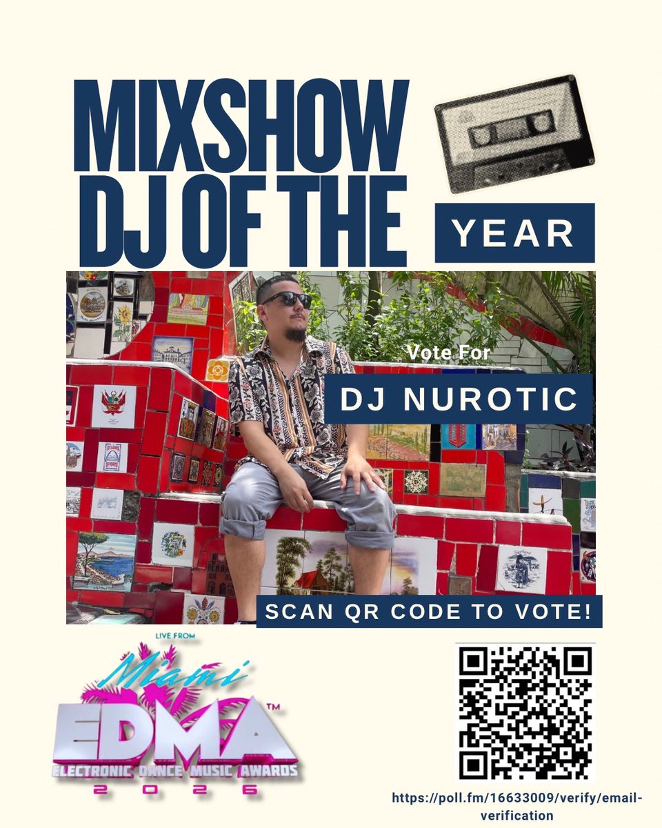 DJNurotic's tweet photo. Please vote for me as Mixshow DJ of the Year! https://t.co/RjqKQtaeO1
