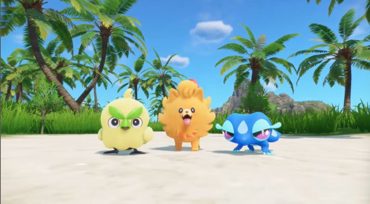 SerebiiNet's tweet image. Serebii Update: The new starter Pokémon have been revealedL Browt Pombon and Gecqua serebii.net