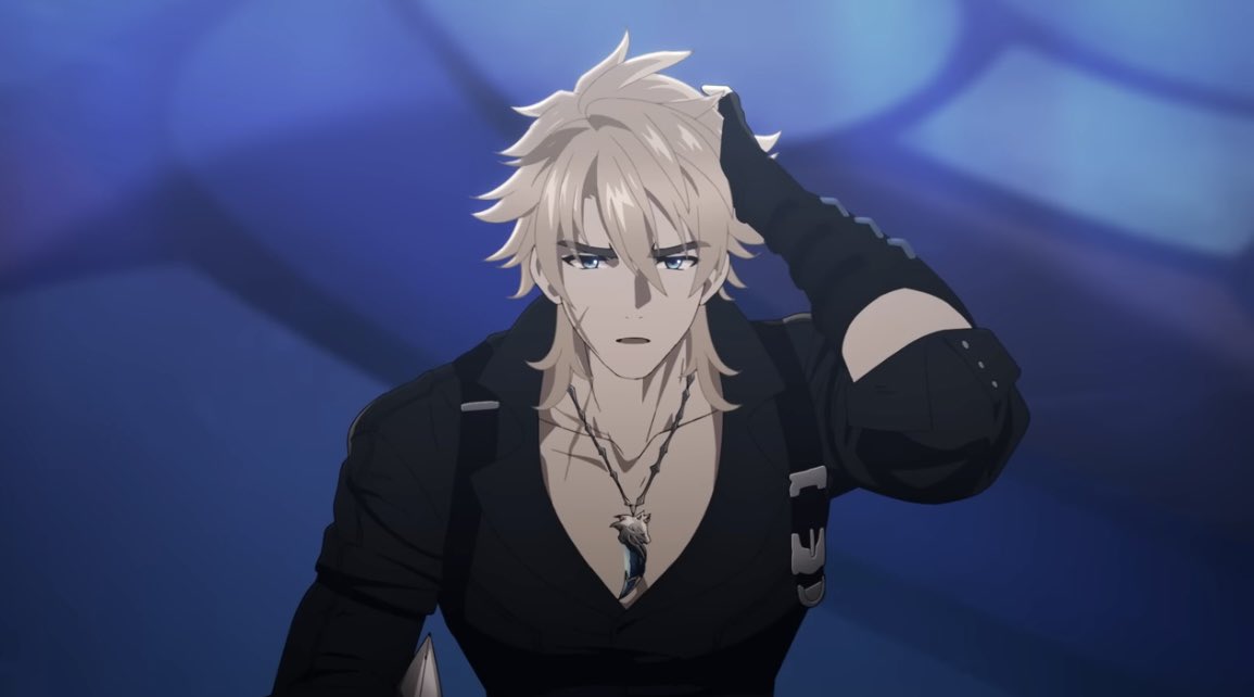 _capiitano's tweet photo. giving varka a mullet was the best decision made by hoyoverse ever https://t.co/aLCLhdLpor