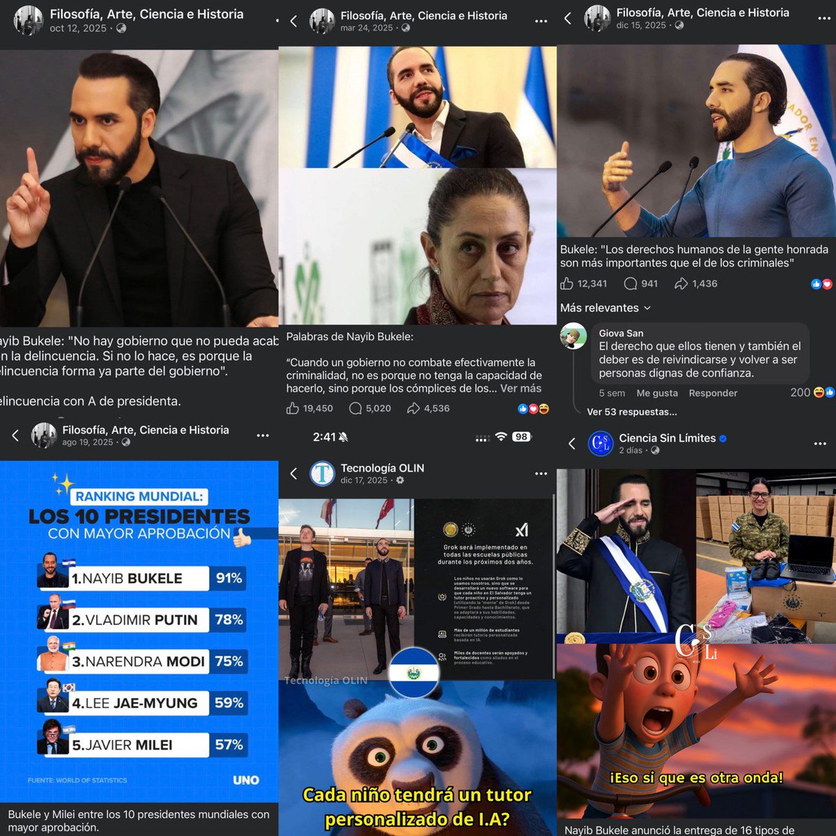 El aparato de propaganda más grande y más costoso en toda la historia de Latinoamérica. 

Ningún político invierte más en su imagen y está interesado en venderse ante todo el mundo como Nayib Bukele.

Y todo esto lo paga un país sumamente pobre como El Salvador.