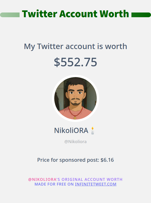 NikoliORA🕯️ tweet media