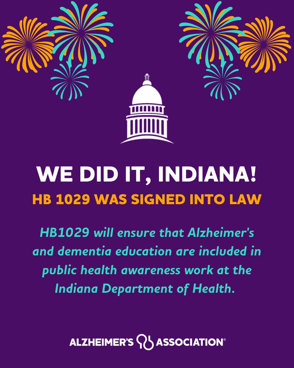 Alzheimer's Association Greater Indiana Chapter tweet media