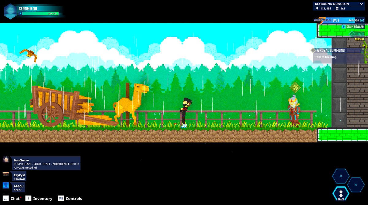 Pre-run ritual: camel selfie in The Sandbox Season 7. Luck mode = ON. <a href="/TheSandboxGame/">The Sandbox</a>  tsbga.me/TheSandbox #Season7