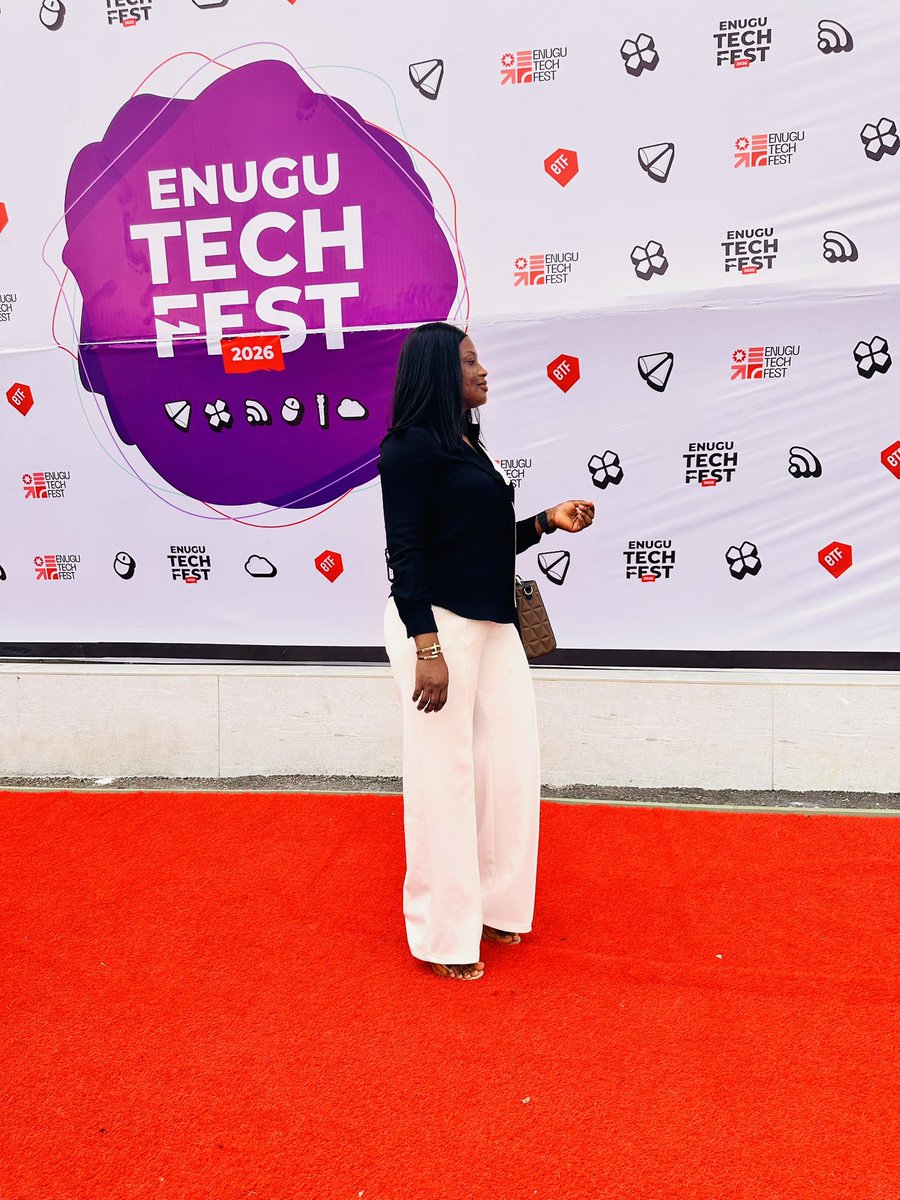 scchinecherem's tweet photo. Thrilled to be part of Enugu Tech Fest 2026, where 'Energy in New Form' is more than a theme - it's a catalyst for innovation. As a software engineer, I'm grateful this initiatives that bridge the gap and empower locals to thrive in tech.
#etf2026  #confidencechinecherem https://t.co/7OtHjA2cqF