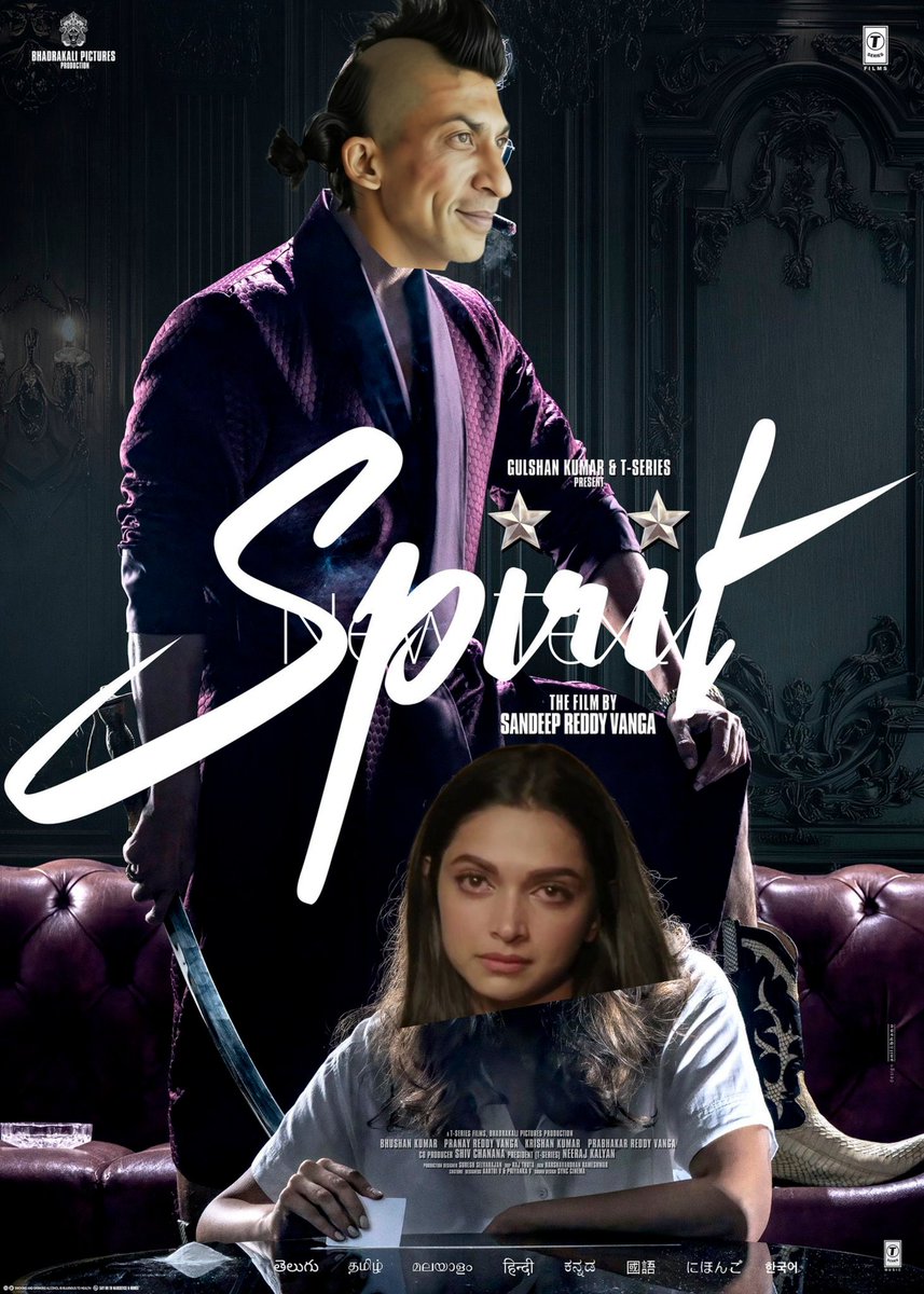 SuperstarHAKLA's tweet photo. Presenting you all, the HAKLA and HAKLI of the film #Spirit. 🤡 https://t.co/Hfua7cY9Q5