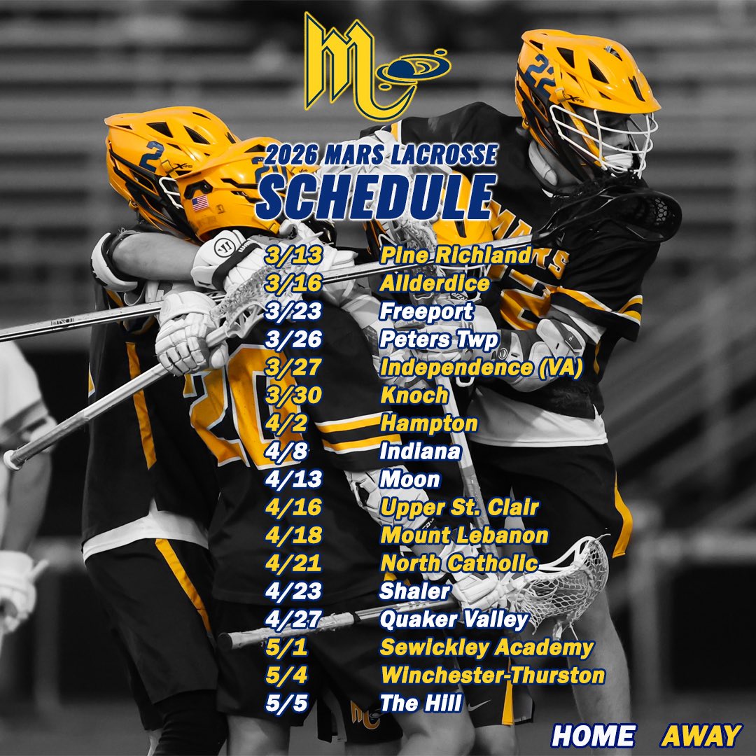 Mars Boys Lacrosse tweet media