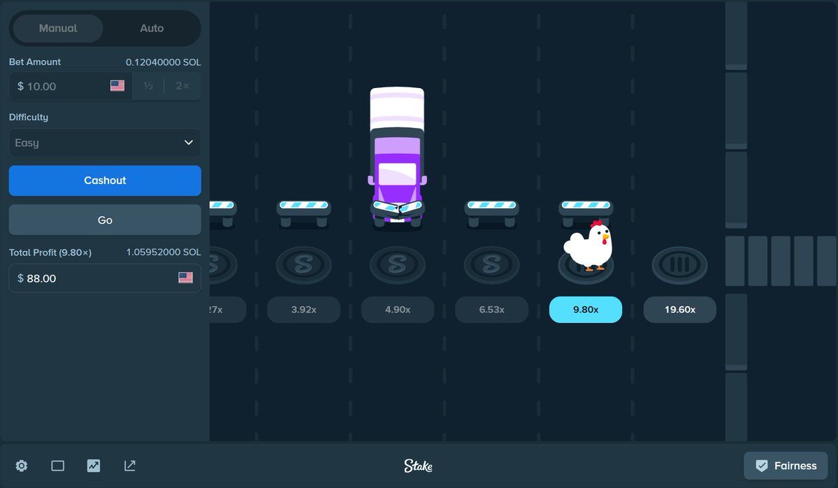 This is where it gets tricky!
Click or Cashout? 🤔

Comment + Stake username below