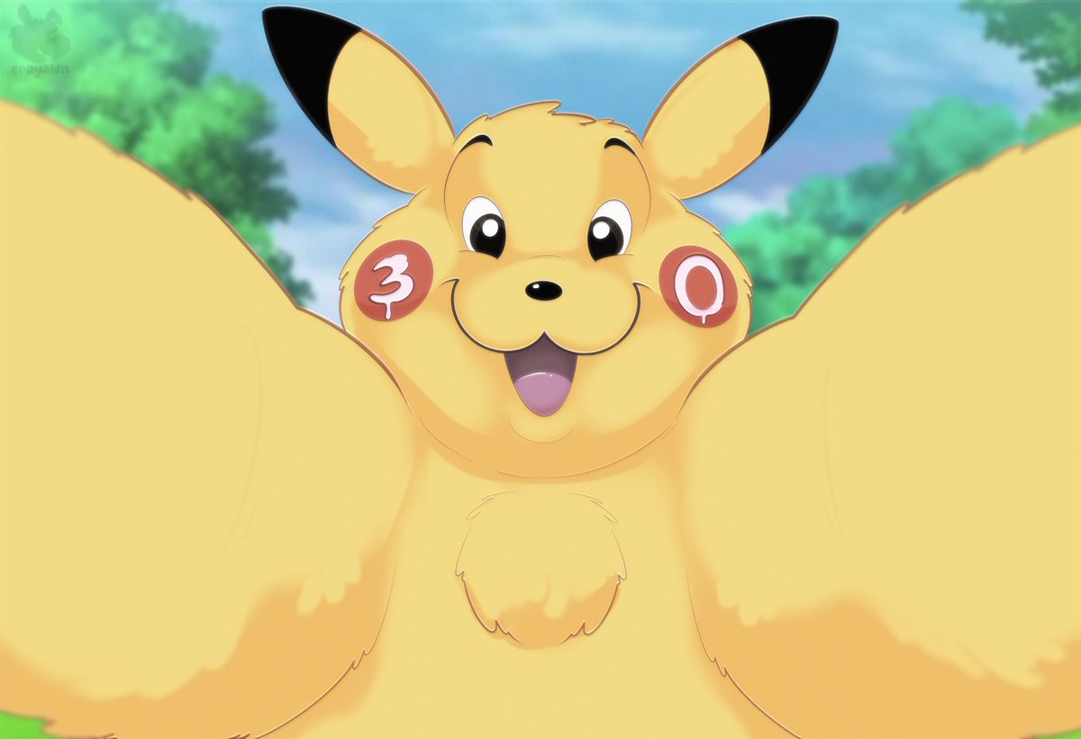 ko-fi.com/s/dfe669a9fe
⬆️⬆️⬆️
Happy 30th Anniversary #Pokemon ! 🎉⚡️ Made this cute free wallpaper to celebrate #PokemonDay ! #Pokemon30 #Pikachu #Cartoon 💖