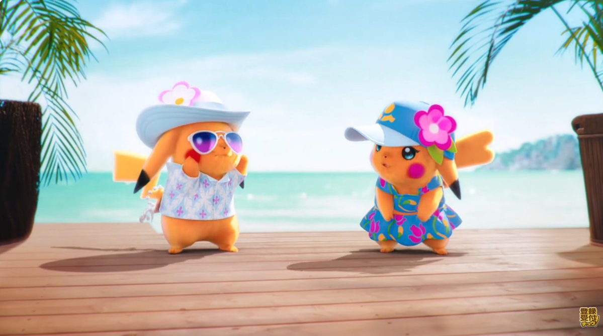 ポケットモンスター ウインド・ウェーブ』新ピカチュウが登場