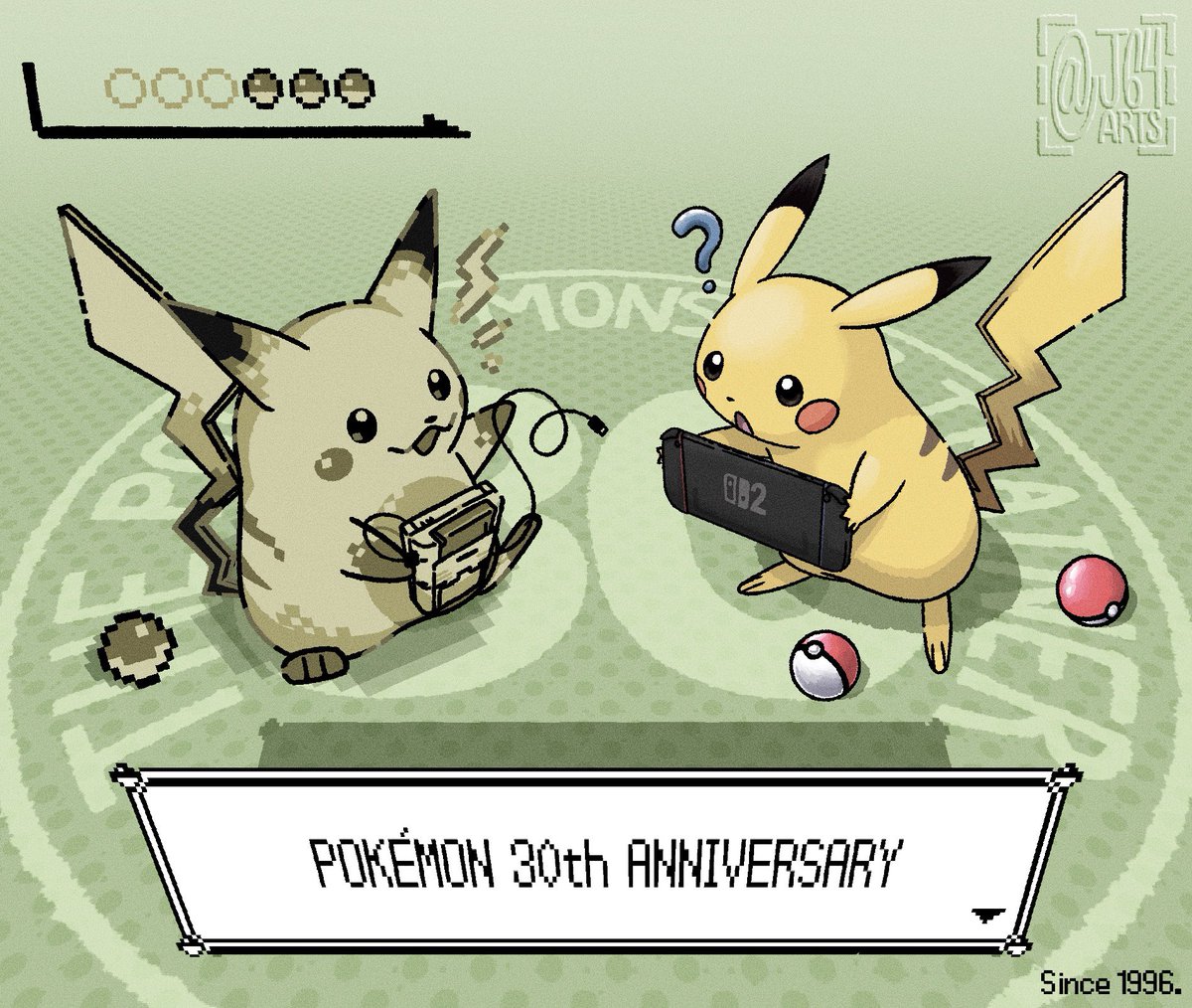 Happy Pokémon Day! 💫
#PokemonDay #ポケモン30周年 #art