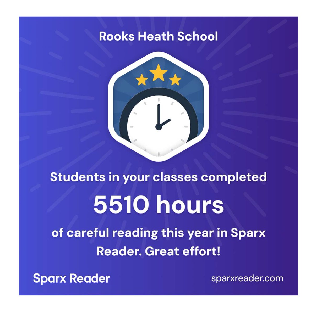 Rooks Heath School tweet media