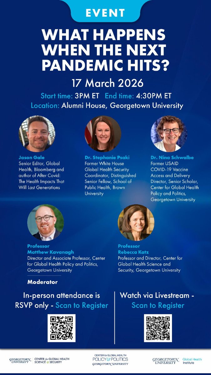 Center for Global Health Policy & Politics tweet media