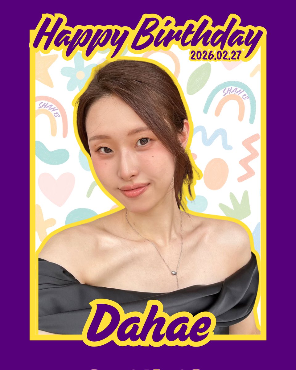 shah_13_'s tweet photo. [🎂] Happy Birthday to... 

> Naia Larcombe | PAPION
> Lee Dahae | DIAWINGS
> Satbyeol (Jeon Yoojin) | Soloist, ex-PIXY &amp; Girls Alert https://t.co/hsnDJ6aFWj