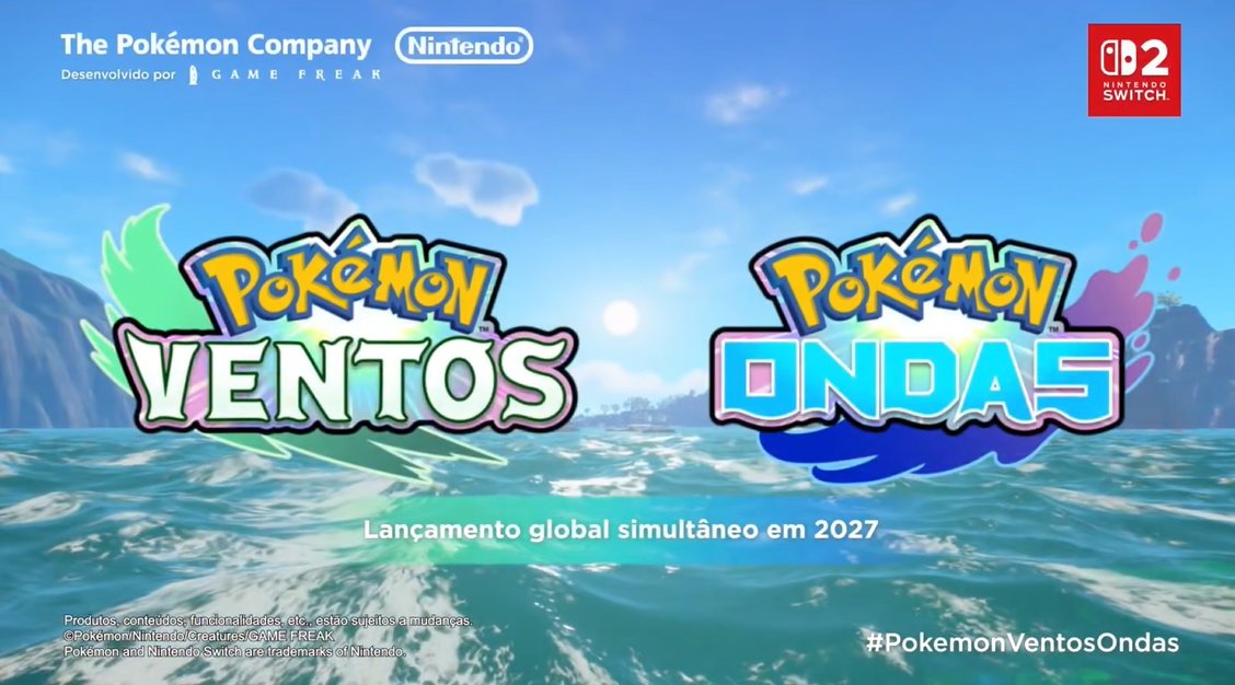 Isso Pokemon Okay, eu animei pra isso aqui... Pokemon Ventos e Pokemon Ondas, muito ...