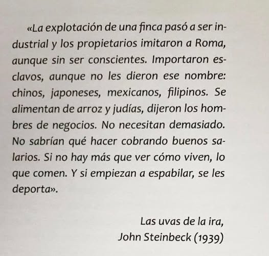 La voz profética del gran Steinbeck