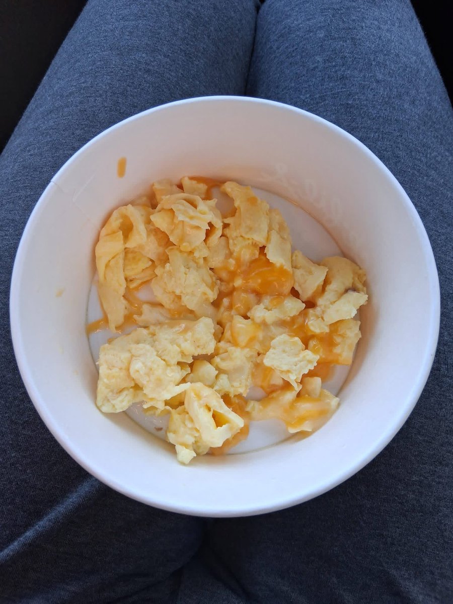 SarahMarshe3's tweet photo. It was Chicfila Friyay. Every Friday me and Kody eat at Chicfila for Breakfast.🤩I got him the Viral Cup which if you get a Gold one it's free Chicfila for Life!  Cool Cups anyway tho They look Styrofoam but they are hard molded plastic Day 4 of nothing but Scrambled eggs for me. https://t.co/RWtatuTQZl