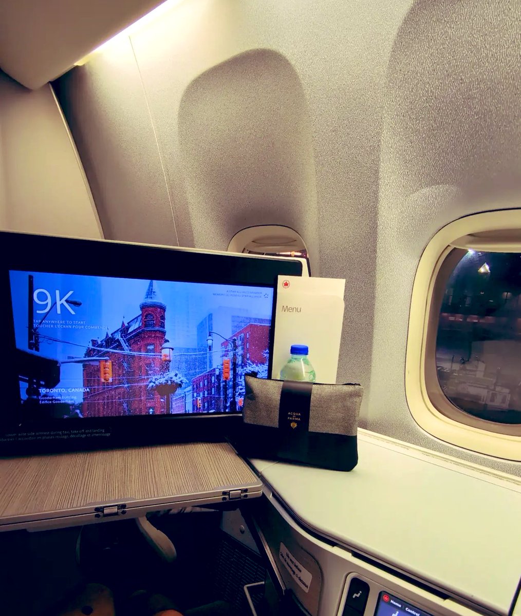 Departed Puerto Vallarta finally! Air Canada routed me the long way home via Vancouver. But the upgrade to a lie-flat pod in the 777 business class for the  redeye flight between Vancouver and Toronto, was a nice perk.