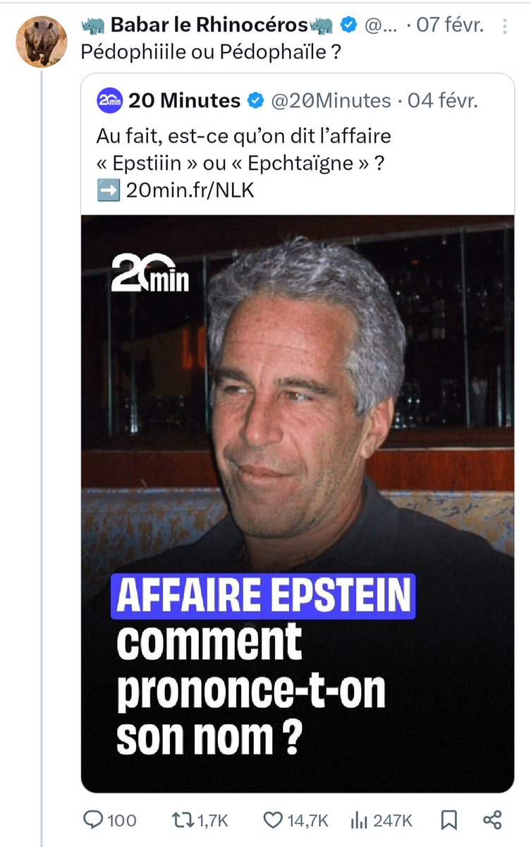 🦏 Babar le Rhinocéros🦏 tweet media