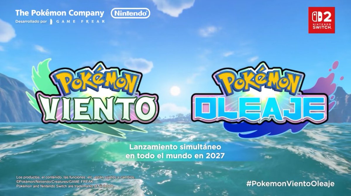 pokexperto's tweet photo. Web oficial de Pokémon Viento y Pokémon Oleaje:
➡️ https://t.co/3Ayhmw2dJD https://t.co/b5BpmaP9WZ