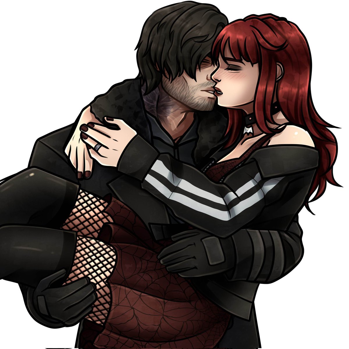 LSKSWIFEY's tweet photo. 🦇🐕‍🦺 #GWENNEDY — HAPPY RESIDENT EVIL REQUIEM DAY!! I'm super excited to get home and experience the game for myself! Enjoy some Gwennedy to celebrate today ✨️ 

( 🎨 — @/5hanebia)

#yumetwt #REBHFun #retwt https://t.co/GcHlQqQZZ1