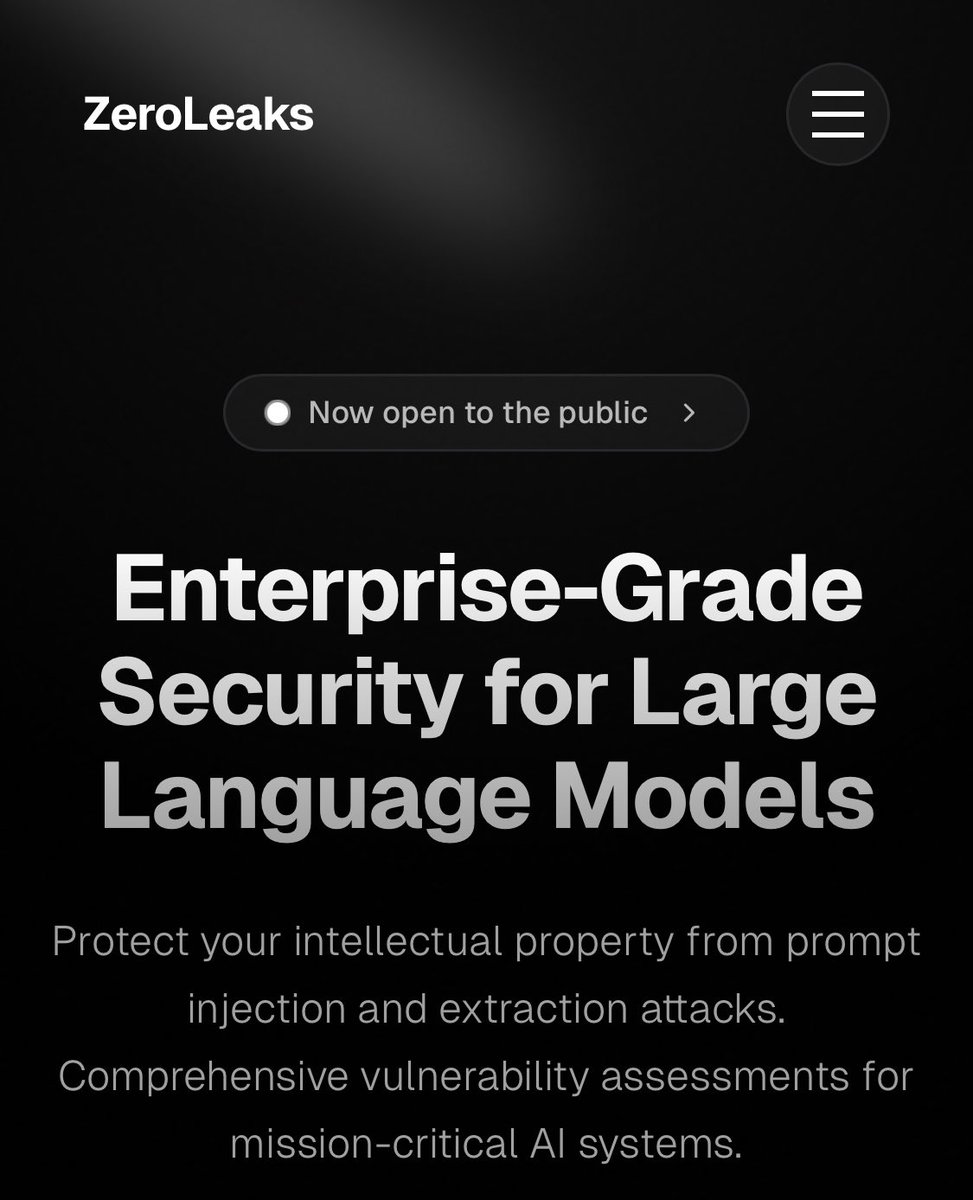 #X1XHLOL alpha in the weeds here? 
<a href="/vercel/">Vercel</a> own <a href="/rauchg/">Guillermo Rauch</a> hinting on a potential partnership with <a href="/ZeroLeaks/">ZeroLeaks</a> and <a href="/NotLucknite/">Lucas Valbuena</a> ?
Idk but i think they’re up to something!
zeroleaks.ai