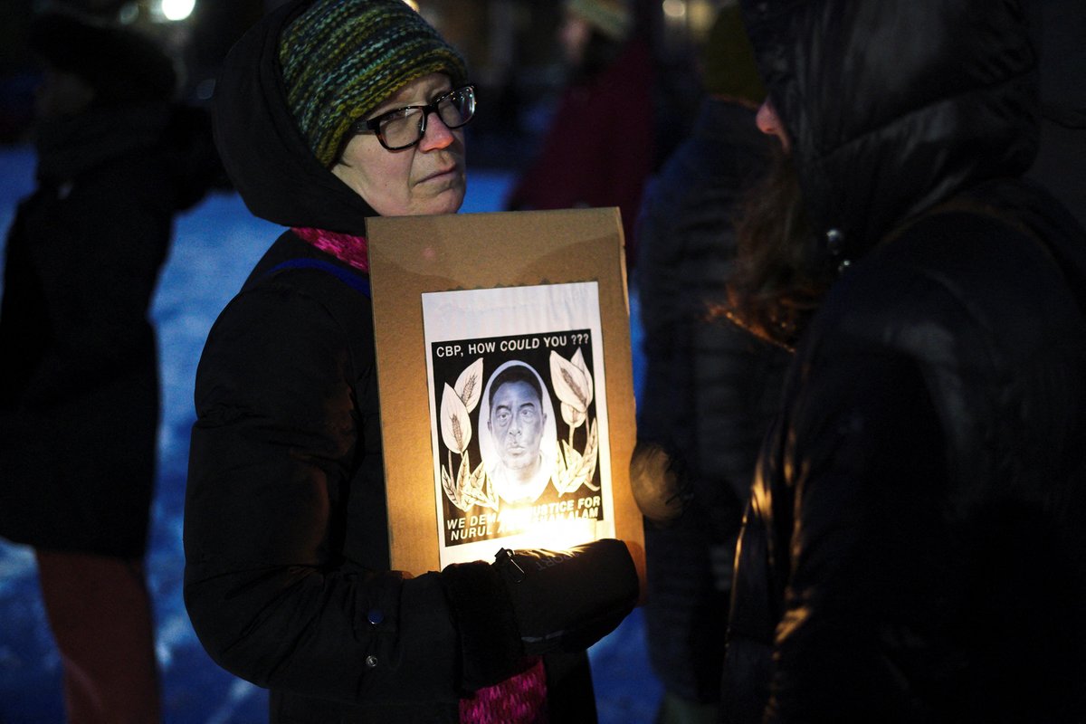 Reuters's tweet photo. 🔊 ‘Buffalo’s Mayor Sean Ryan … said … Shah Alam's death was preventable and the result of inhumane decision making.’ Reuters reporter Kristina Cooke on the nearly blind Rohingya refugee who died in freezing temperatures after being released by agents https://t.co/zMZ67y5GuQ https://t.co/KZfp4vG8tt