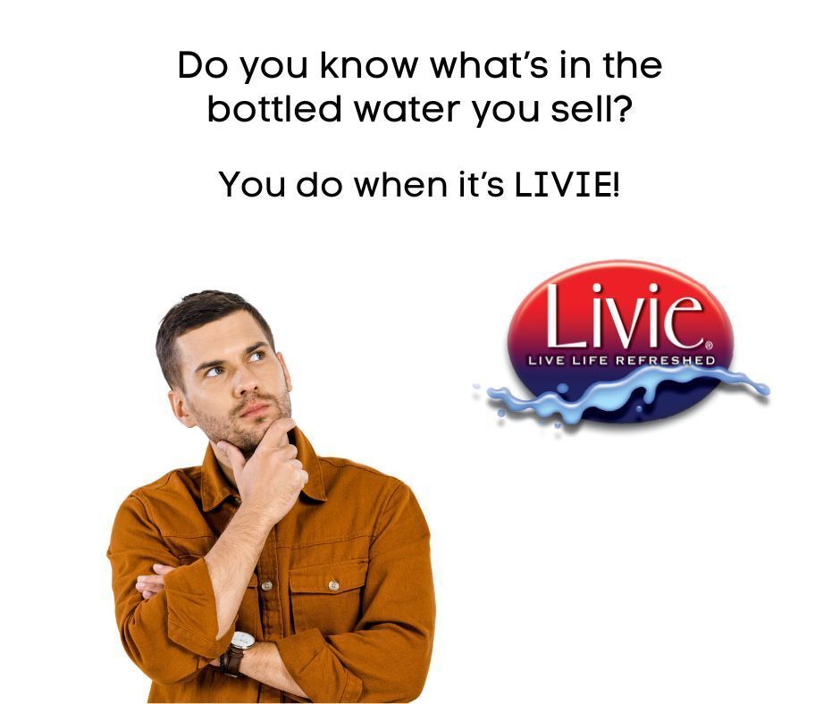 LivieWater's tweet image. Do you know what’s in the #BottledSpringWater you sell? When it’s LIVIE, you don’t need to guess! Our premium #SpringWater undergoes our advanced 3-stage treatment process to deliver pure-tasting refreshment with every bottle! Contact us to get started!
liviewater.com/process/
