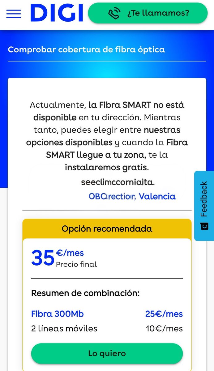 🟦 ¿Alguien por aquí con DIGI? 🤔

¿Opiniones?

No me llega la fibra smart, así que seguiremos con Lowi🔴 que estoy encantado 😃 pago menos, y encima 1gb en fibra.

Cuando me llegue valoraré el cambio.

¿Y vosotros?