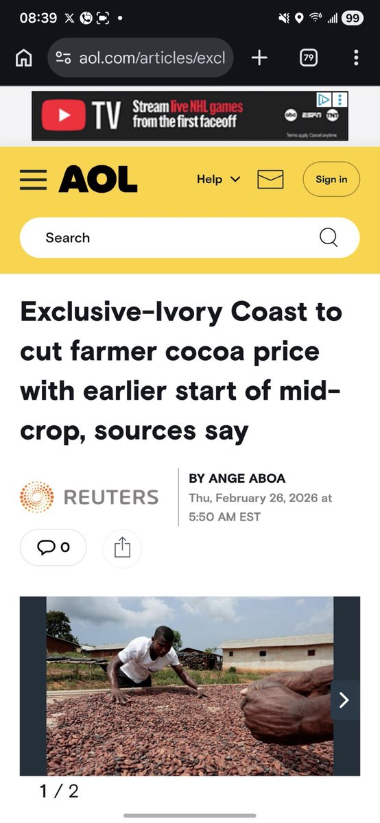 This cocoa politics we have been doing over the last few weeks simply hasn't made any sense - it just doesn’t add up to me.

Global prices for the commodity have declined, steep fall actually, yet some are effectively urging government to act recklessly, to borrow just to cover