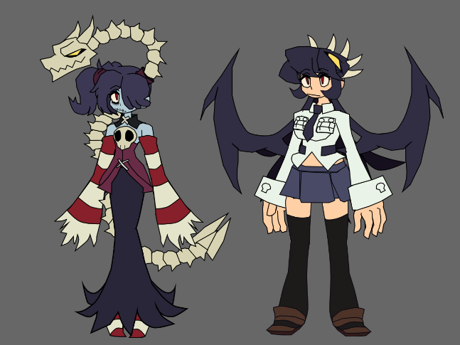 So like, here's these two
#Squigly #Filia #skullgirlsfanart