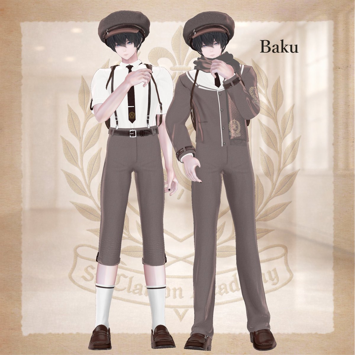 ☆対応追加のお知らせ☆ St. Revere ・獏-Baku- 【40アバター対応】St