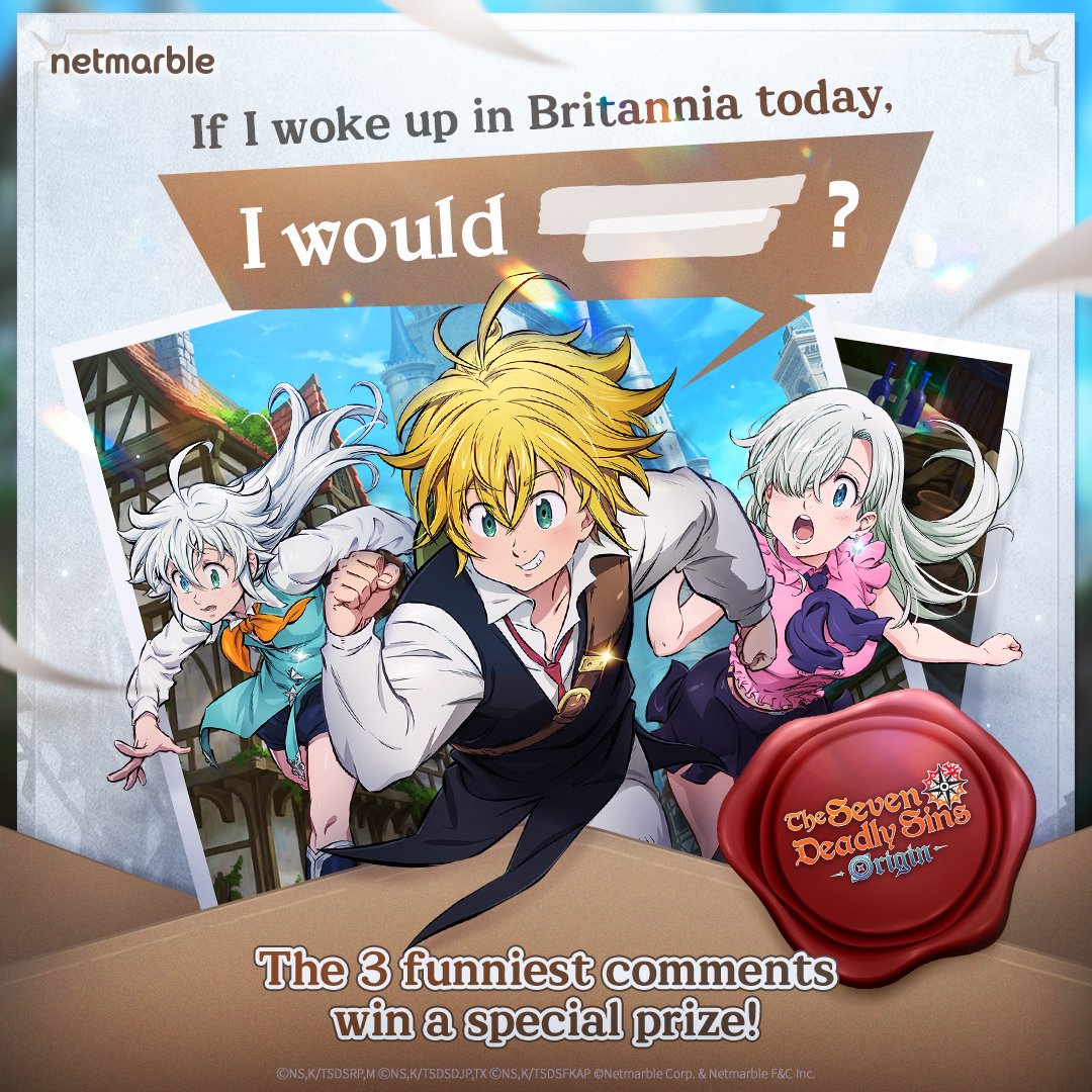 The Seven Deadly Sins: Origin tweet media