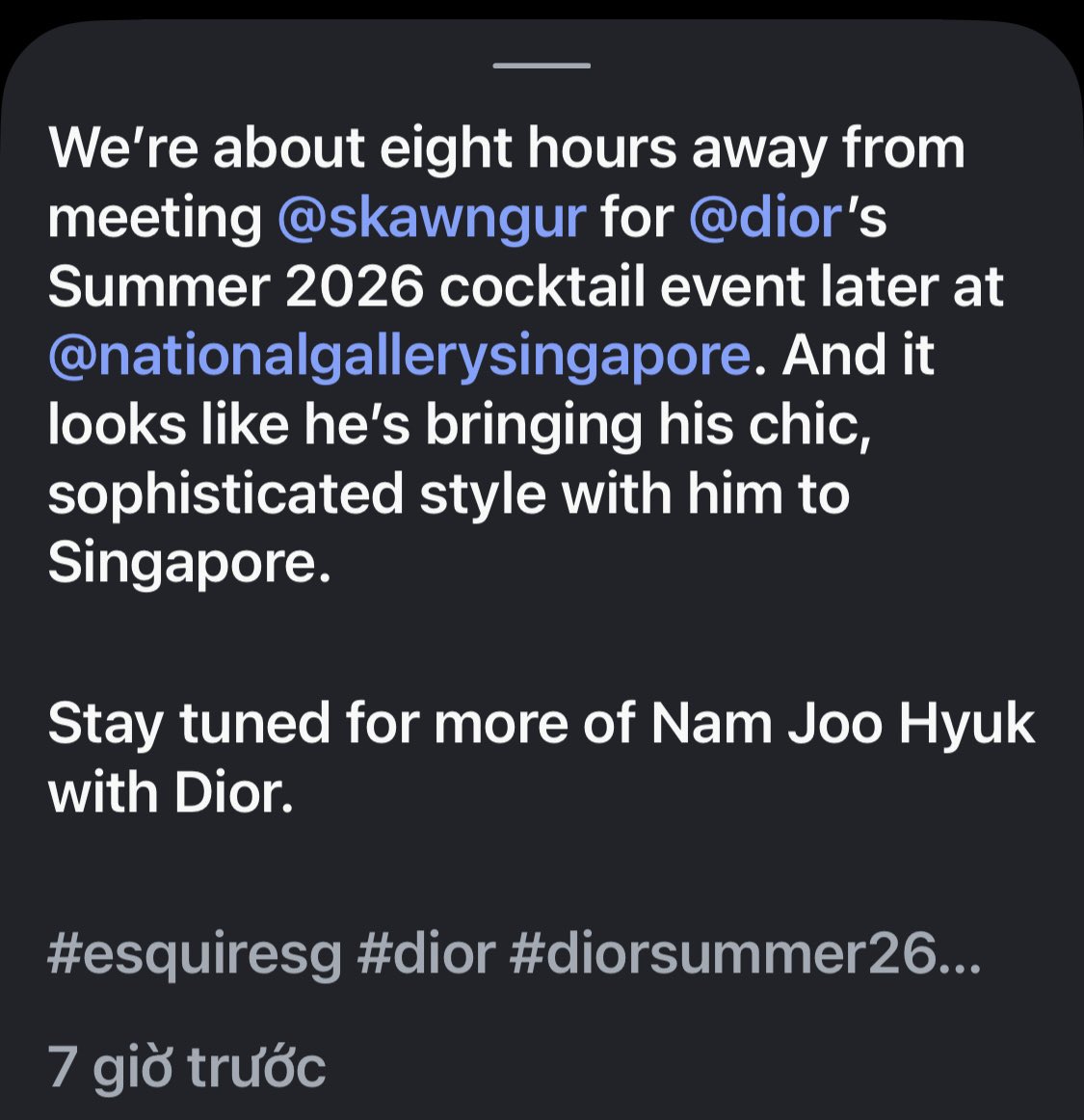 One hour left to see Joohyuk 🔥