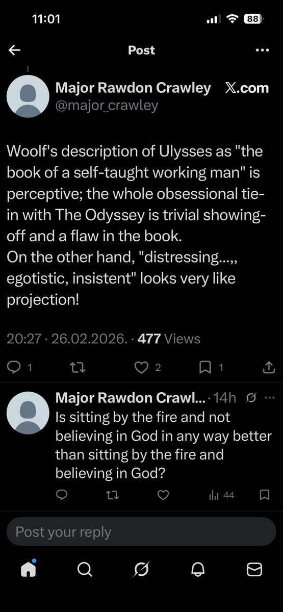 eating_noddemix's tweet photo. TIL that Virginia Woolf invented “it insists upon itself!’ lmao

#VirginiaWoolf #familyguy https://t.co/rOthzTyPla