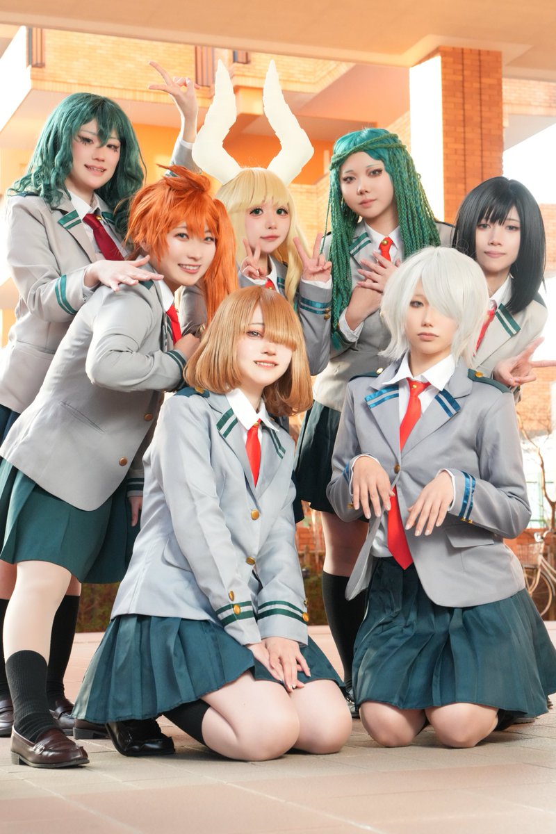 aoe12_'s tweet photo. cosplay 
MHA ヒロアカ 

𝐁組しか勝たん❣️❣️

photo @Apmata3 
#AD学コス  #B組だいすき0222 https://t.co/JJCKfJiGsn
