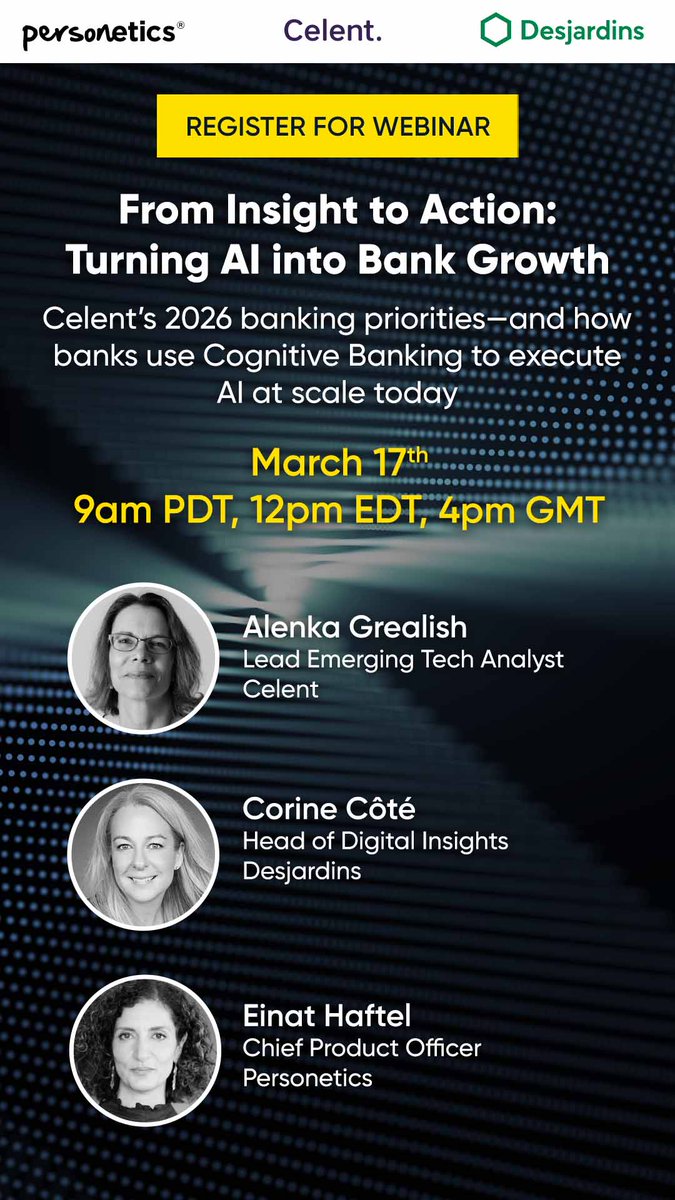 Personetics tweet media