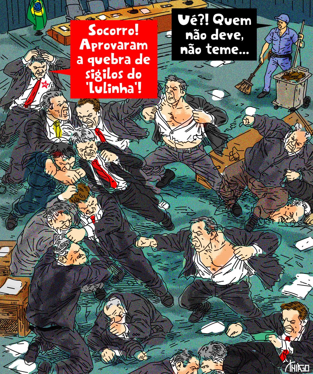 jc_pe's tweet image. #charge de Thiago Lucas (@thiagochargista), para o Jornal do Commercio. #lulinha #lula #CPI #INSS #congresso #PT #brasil
#chargejc #chargejornaldocommercio #chargethiagojc #chargethiagolucas #chargethiagolucasjc
 digital
