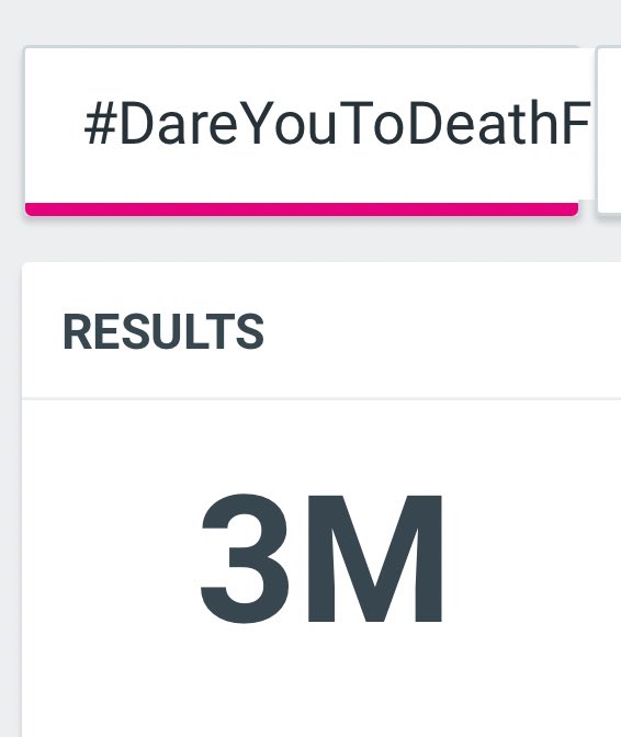 #DareYouToDeathFinalEP

3ล้าน ของน้องแดร์