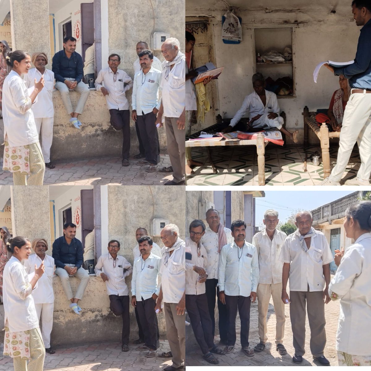 આજ રોજ પ્રાથમિક આરોગ્ય કેન્દ્ર ટાટમના આયુષ્માન આરોગ્ય મંદિર પીપળીયા ના ઇંગોરાળા ગામમાં સામાન્ય પ્રકારના કેન્સર તેમજ તેના કારણો, લક્ષણો, વહેલી તપાસ તેમજ સ્ક્રીનીંગ વિશે CHO તેમજ MPHW દ્વારા માહિતી આપવામાં આવી તેમજ કેન્સર પેશન્ટ ની મુલાકાત લેવામાં આવી 
AAM Pipaliya 
PHC Tatam