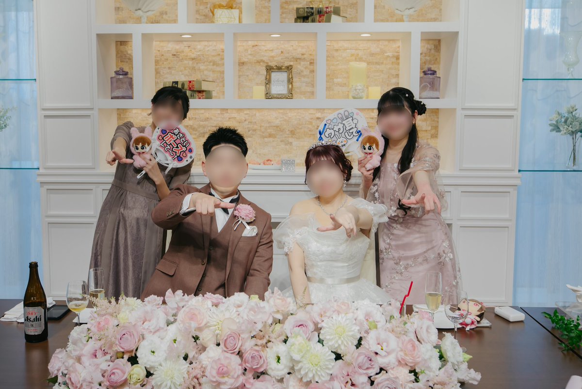 夢だったピンクあふれる結婚式💍🎀 プリンセスにしてくれてありがとう