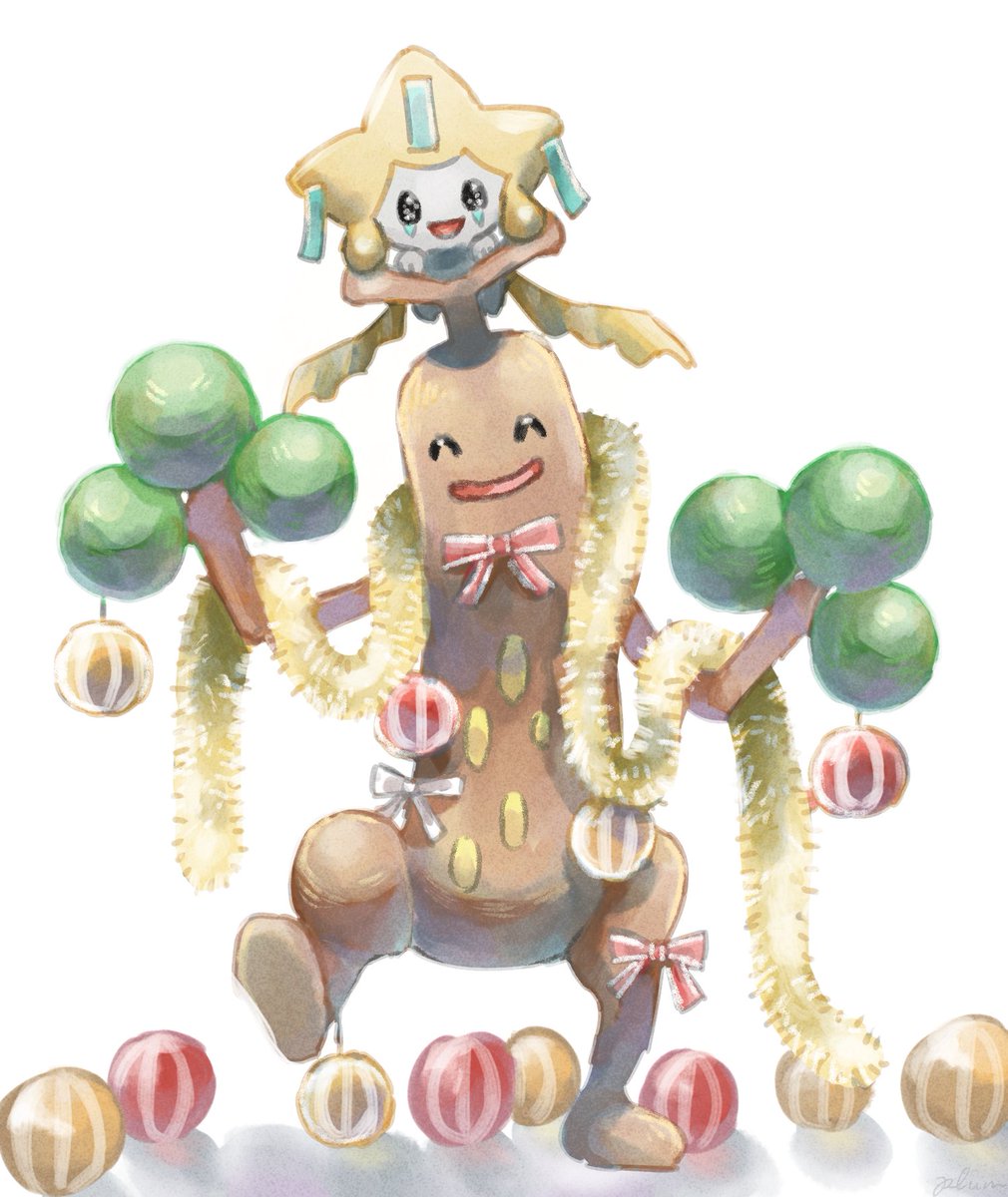 過去絵で申し訳ないけど30周年おめでとうございます！ポケモン大好き