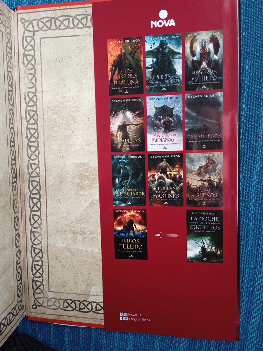🆕🧨¡Malaz el Imperio sigue creciendo en <a href="/NovaCiFi/">Nova</a> ! 🆕📖✌️Ya tenemos en español la segunda entrega de la saga de Ian C. Esslemont: El regreso de la Guardia Carmesí. 🔥⚔️  Un orgullo y una alegría poder formar parte de la saga fantástica que más amo ❤️🔥