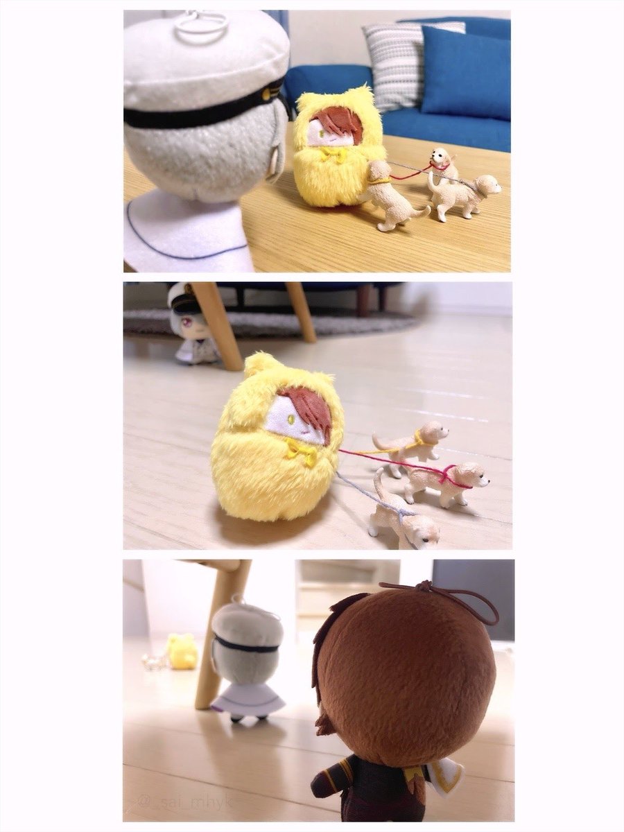 🧳…散歩がしてみたい？

🧳………

⚔️(心配ならついていけばいいのに…)

#まほやく_ぬい
#金曜ぬいNight