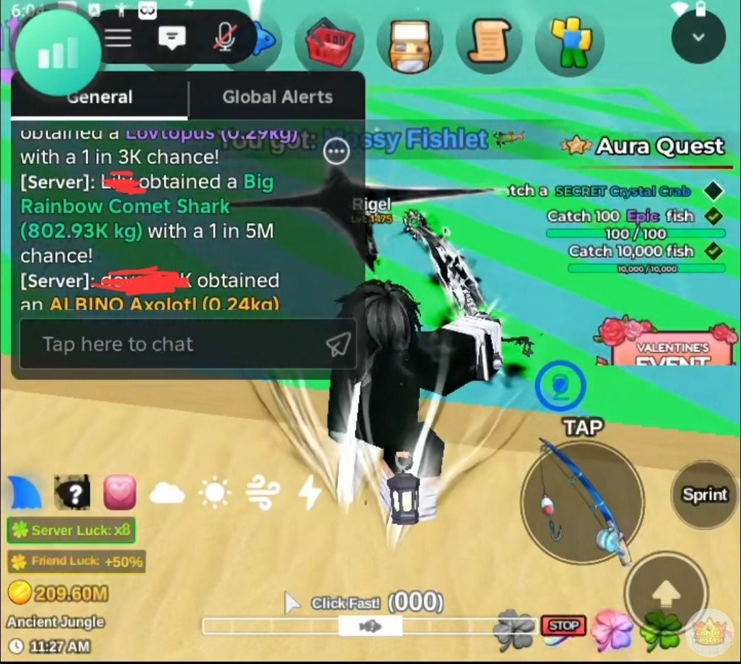 FISH IT FESS ‼️ WTT CANTUMIN UNAME tweet media