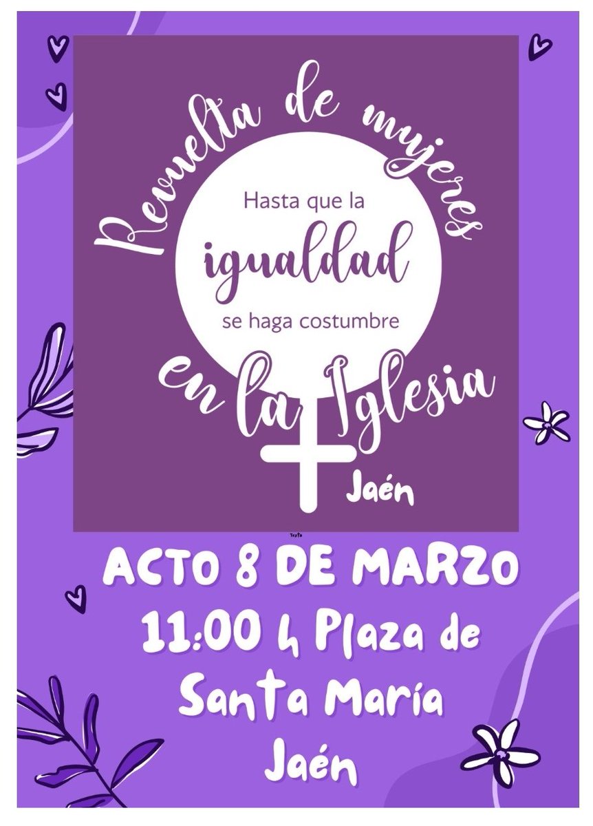 RevueltaMujeres's tweet photo. Convocatorias acto de marzo Jaén, Valladolid y Menorca https://t.co/rRmkTDPFsX