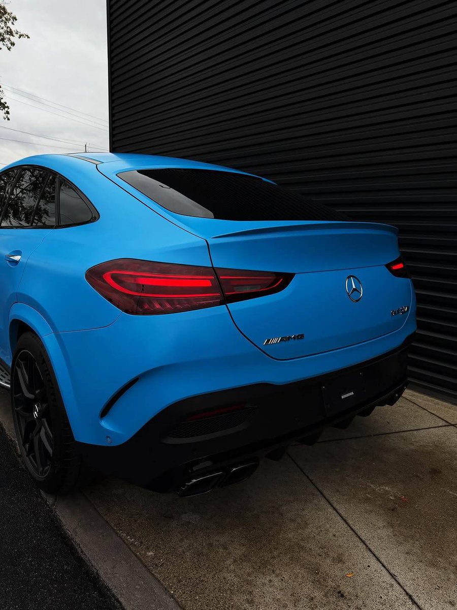 autochat360's tweet photo. Satin Blue hits Different on the GLE Coupe 🥶 https://t.co/mogF5SLZAK